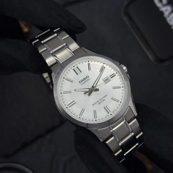 Чоловічий годинник Casio MTS-100D-7A фото 4