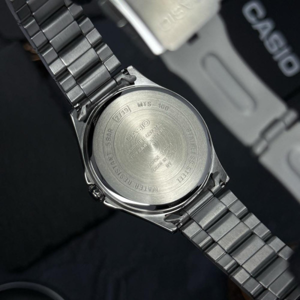 Чоловічий годинник Casio MTS-100D-7A фото 7