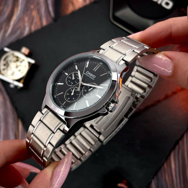 Чоловічий годинник Casio MTP-V300D-1A фото 8