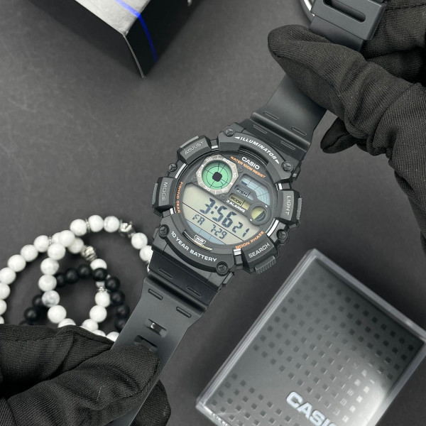 Чоловічий годинник Casio WS-1500H-1A фото 5