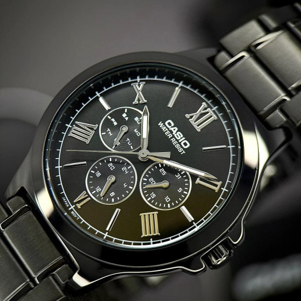 Чоловічий годинник Casio MTP-V300B-1A фото 5