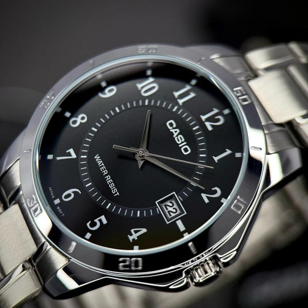 Чоловічий годинник Casio MTP-V004D-1B фото 5