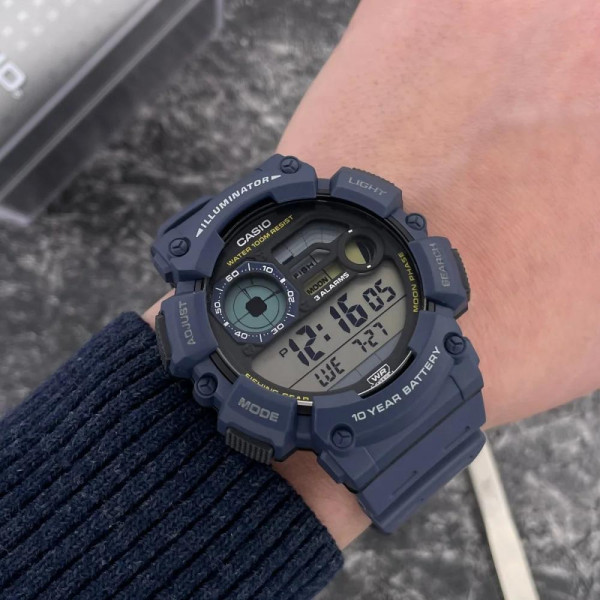 Мужские часы Casio WS-1500H-2A фото 3