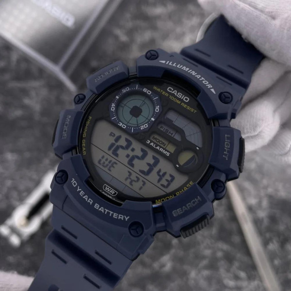 Мужские часы Casio WS-1500H-2A фото 4