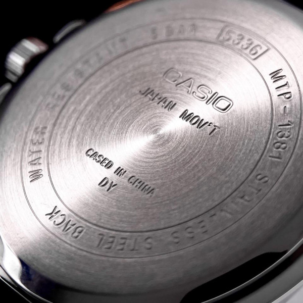 Чоловічий годинник Casio MTP-1381L-1A фото 8
