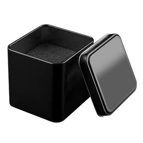 Коробка металева квадратна фото 1