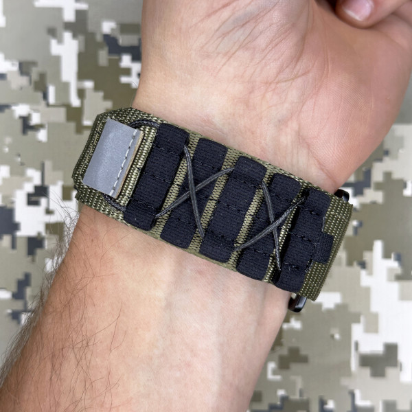 Мужские часы Awarder 036 Nylon Pro Black-Army Green фото 3