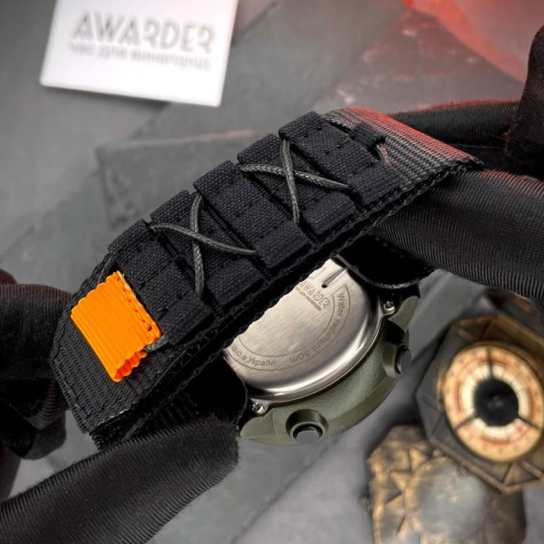 Мужские часы Awarder 036 Nylon Tactic All Black фото 11