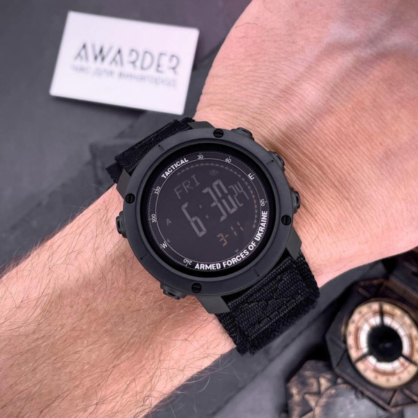 Мужские часы Awarder 036 Nylon Tactic All Black фото 3