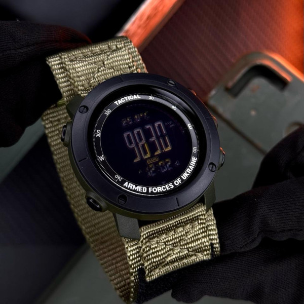 Мужские часы Awarder 036 Nylon Tactic Black-Army Green фото 4