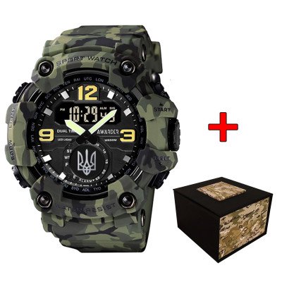 Awarder 004 Трезубец серебро Camo Green