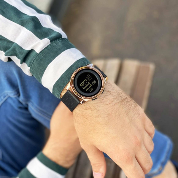 Чоловічий годинник Skmei 1502GD Gold фото 4