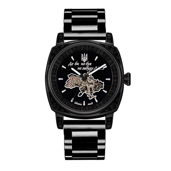 Мужские часы Awarder 021 Где бы ни был All Black Steel фото 1