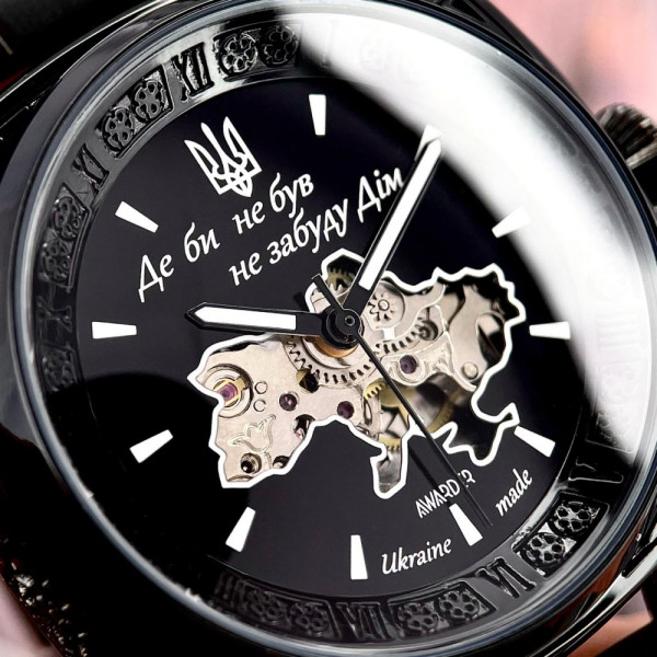 Чоловічий годинник Awarder 021 Де би не був All Black Steel фото 10