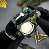 Мужские часы Awarder 005 Трезубец золото Camo Green Паракордовый ремешок Camo Green фото 9