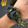 Мужские часы Awarder 005 Трезубец золото Camo Green Паракордовый ремешок Camo Green фото 10