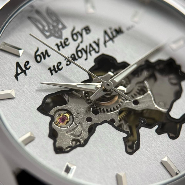 Мужские часы Awarder 024 Не забуду дом Silver-White фото 7