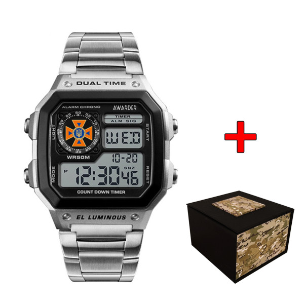 Мужские часы Awarder 011 ДСНС Silver фото 1