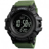 Чоловічий годинник Skmei 1356AG Army Green + Compass фото 2
