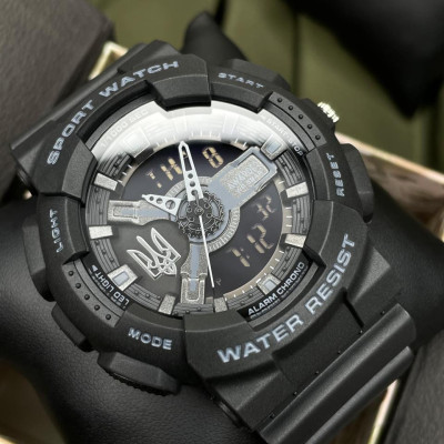 Awarder 005 Трезубец серебро Black