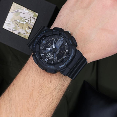 Awarder 005 Трезубец серебро Black