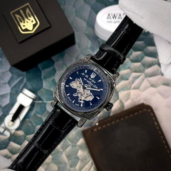 Чоловічий годинник Awarder 021-3D  Де би не був All Black фото 3