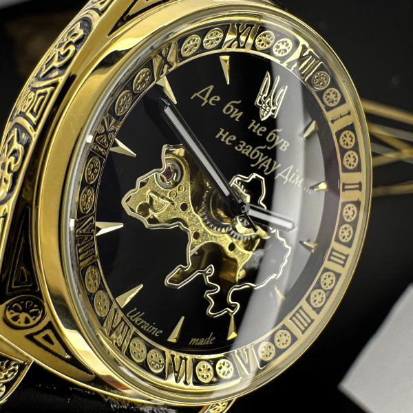 Чоловічий годинник Awarder 021-3D  Де би не був Black-White Steel фото 8