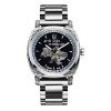 Чоловічий годинник Awarder 021-3D  Де би не був Silver-Black Steel фото 2