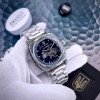 Чоловічий годинник Awarder 021-3D  Де би не був Silver-Black Steel фото 6