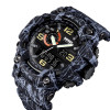 Мужские часы Skmei 1520GYBK gray black. фото 4