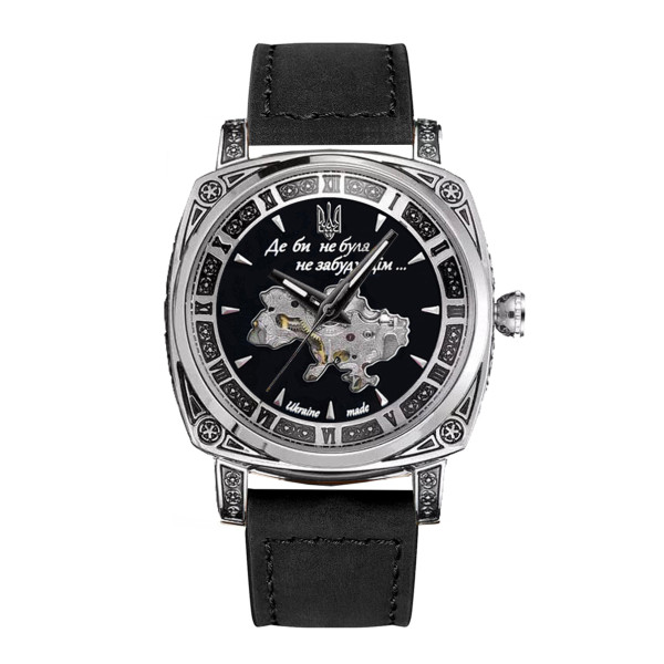 Жіночий годинник Awarder 021 Де би не була Silver-Black-Black фото 1