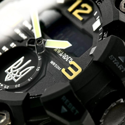 Awarder 003 Трезубец серебро Black