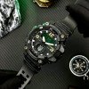 Чоловічий годинник Awarder 003 Тризуб срібло Black фото 4