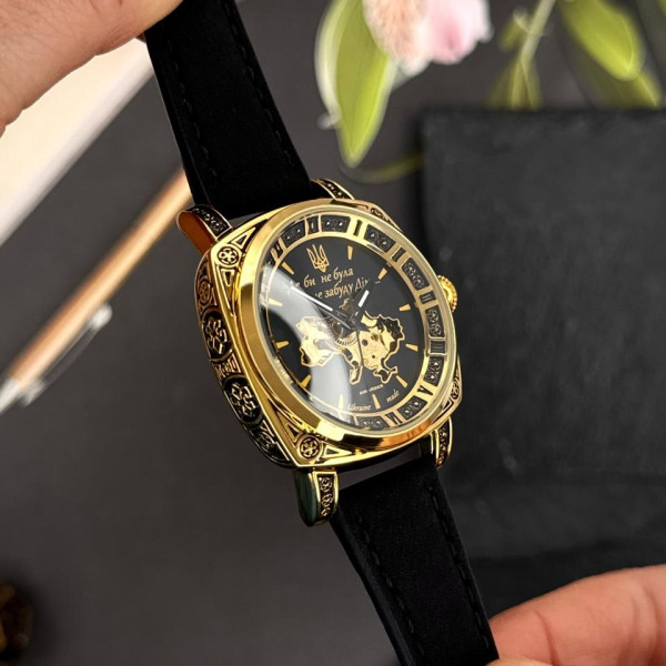 Женские часы Awarder 021 Где бы ни была Gold-Black-Black фото 9