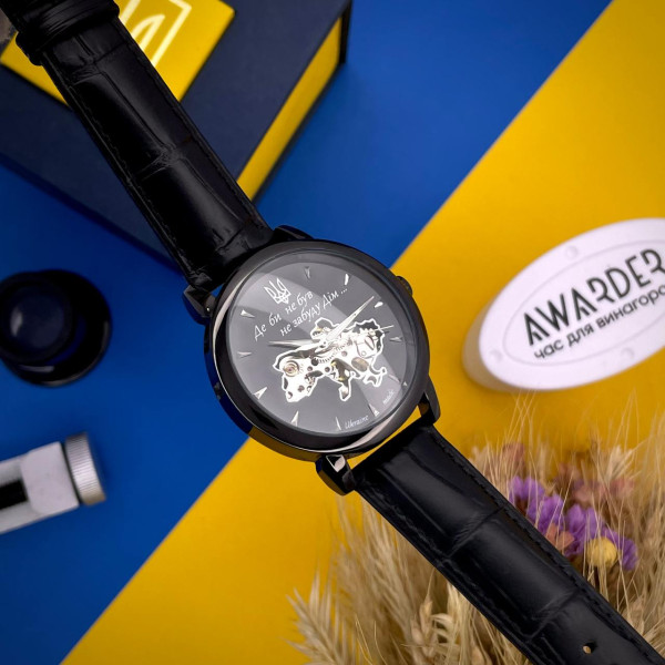 Мужские часы Awarder 022-3D Где бы ни был All Black  Automatic фото 6