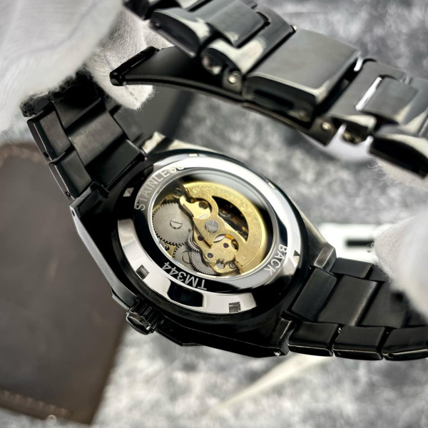 Мужские часы Awarder Octagon Где бы ни был All Black фото 9