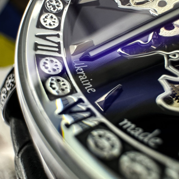 Чоловічий годинник Awarder 021-3D  Де би не був Silver-Black фото 10