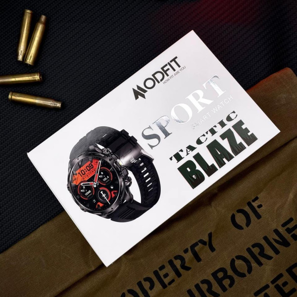 Смарт часы Modfit Tactic Blaze Silver Steel фото 8