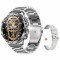 Розумний годинник Modfit Tactic Blaze Silver Steel + ремінець в подарунок