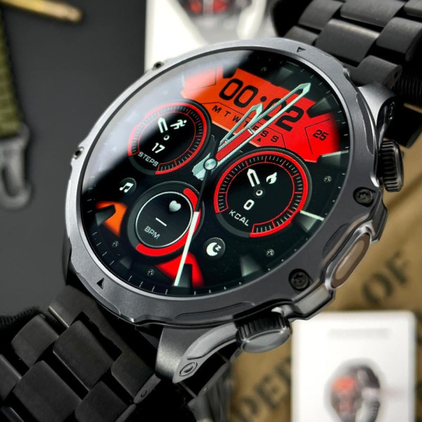 Смарт часы Modfit Tactic Blaze Black Steel фото 4