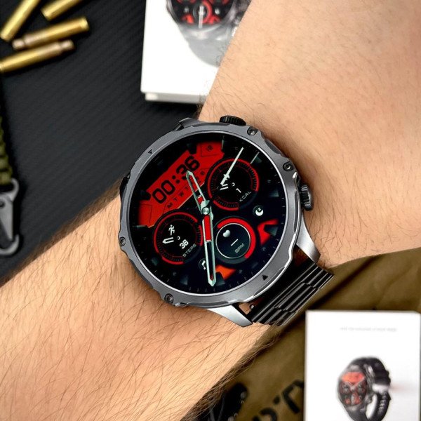 Смарт часы Modfit Tactic Blaze Black Steel фото 8