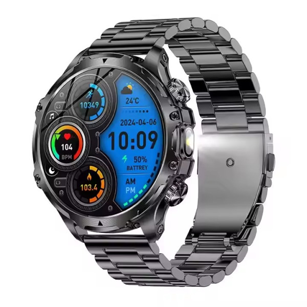 Розумний годинник Modfit Tactic Blaze Black Steel фото 1