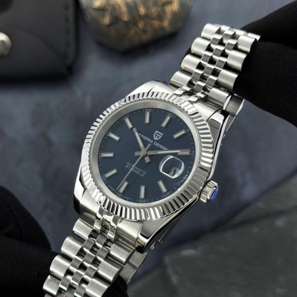 Чоловічий годинник Pagani Design PD-1645 Silver-Blue фото 5