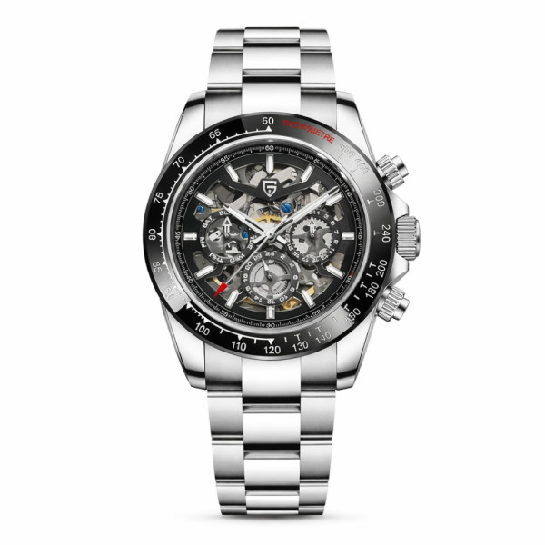 Чоловічий годинник Pagani Design PD-1777 Silver-Black фото 1