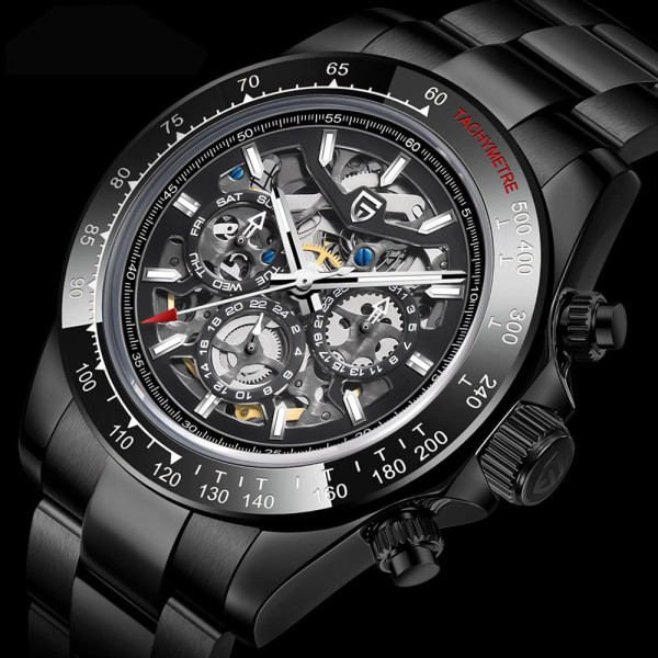 Мужские часы Pagani Design PD-1777 Black фото 4