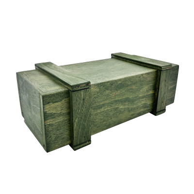 Коробка деревʼяна Константа Зелена