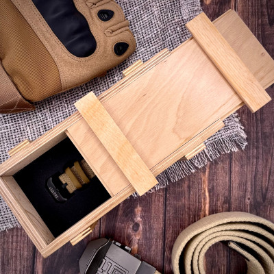 Коробка деревʼяна Константа Натуральна