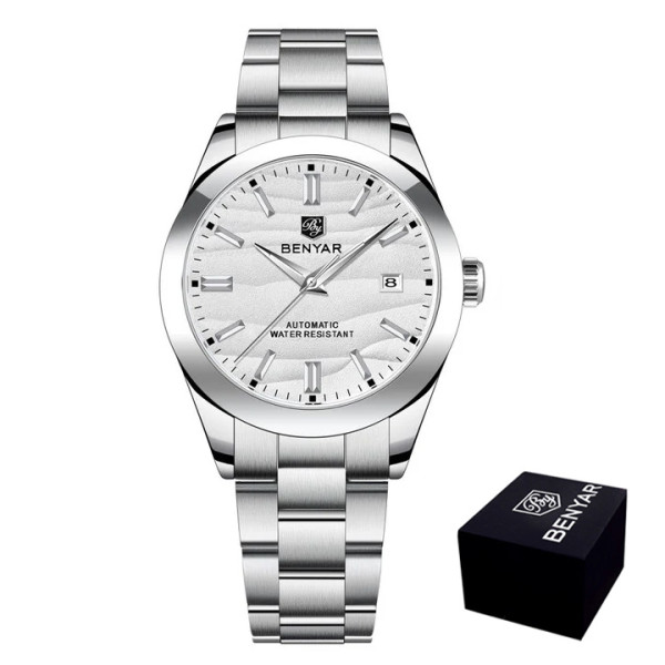 Мужские часы Benyar BY-5208 White фото 1