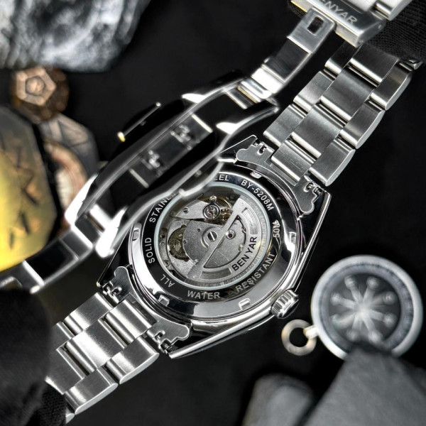 Мужские часы Benyar BY-5208 White фото 7