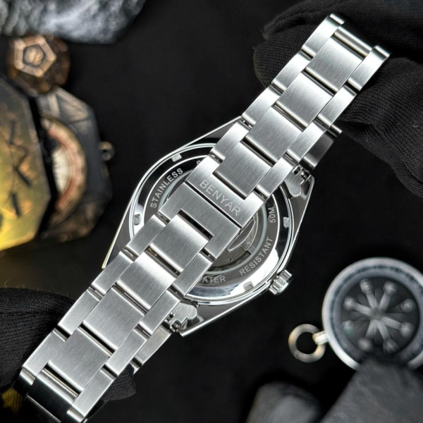 Мужские часы Benyar BY-5208 White фото 8